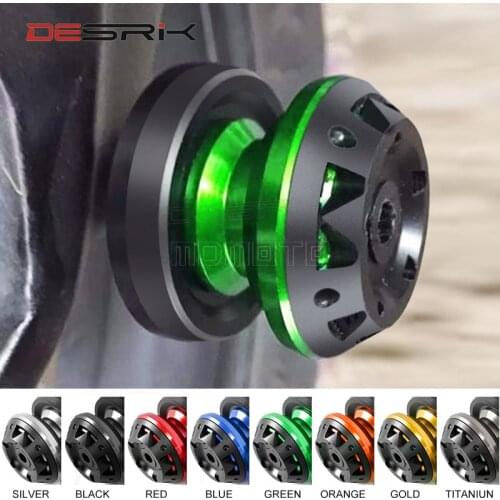 M10 Motorcycle For KAWASAKI Ninja ZX6R ZX7R ZX9R ZX10R ZX12R ZX14R Z1000 Z750 Aluminum Stand Swingarm Spools Slider Stand Screw