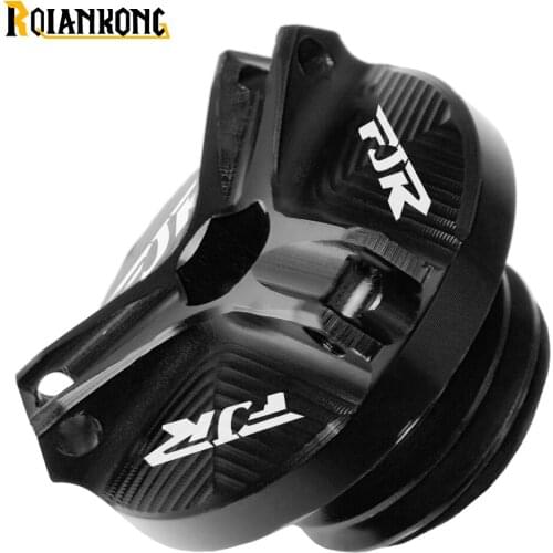 CNC Motorcycle M20*2.5 Engine Oil Filter Cup Plug Cover Screw For YAMAHA FJR1300 2001-2015 FJR1300A ABS 2003-2015