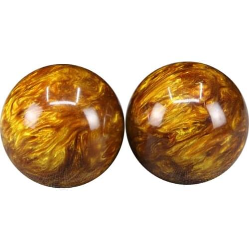100% High Quality Chinese Baoding Balls Finger Exercise Handball Made Natural Resin Hand Flexibility Training Heath Ball Older