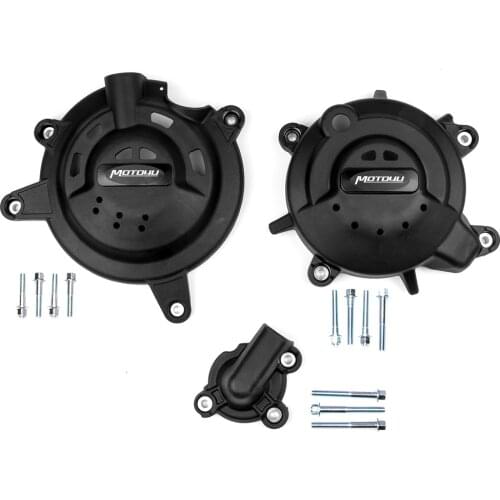 Ninja400 New Motorcycle Engine Cover Crank Case Set Protector Guard Engine Stator Cover For KAWASAKI NINJA 400 2017 2018 2019