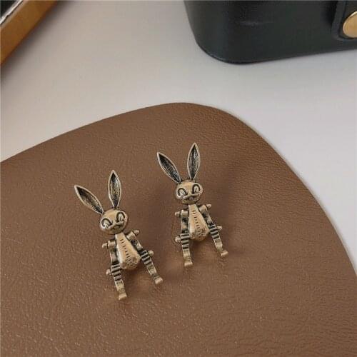 2020 New Fashion Hot Sale Womens Earrings Retro Lovely Animal Drop Earrings for Women Bijoux Korean Gifts Jewelry Wholesale