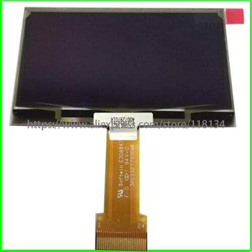 New 2.4 inch 24PIN Full Black and white OLED Screen SPD0301 Drive IC 128*64