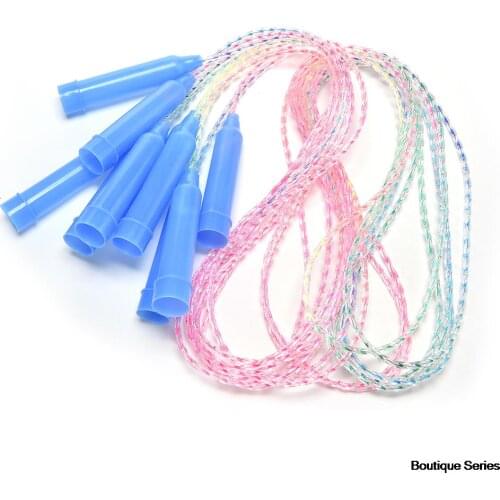 2M Portable Children Jump Rope Training Soft PVC Skip Rope for Kids Fast Skipping 2M Crossfit Fitness Sports Jumping Rope