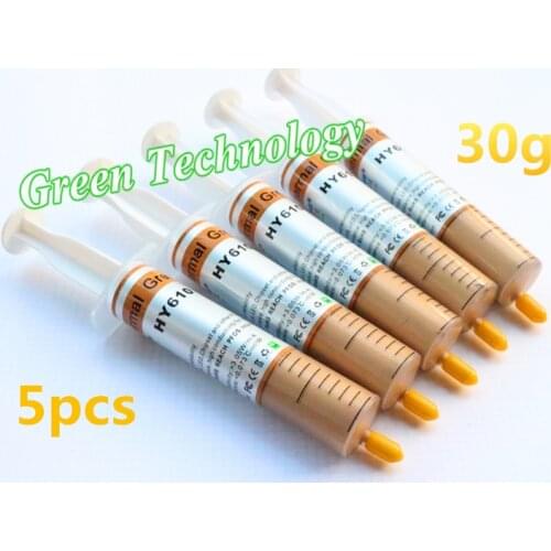 New Gold Thermal Grease Heatsink Compound Paste For CPU GPU VGA Best cooling effect 5PCS