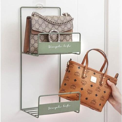 Punch-free Hanging Bag Storage Rack