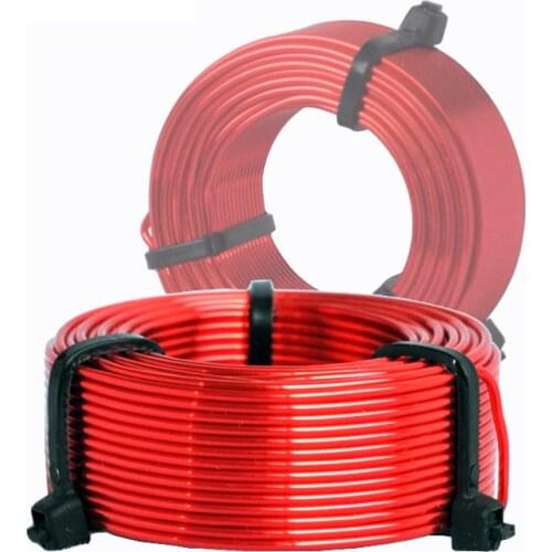 1pcs 0.8mm 0.1mH-1.7mH Audio Amplifier Speaker Crossover Inductor 4N Oxygen-Free Copper Wire Coil #Red