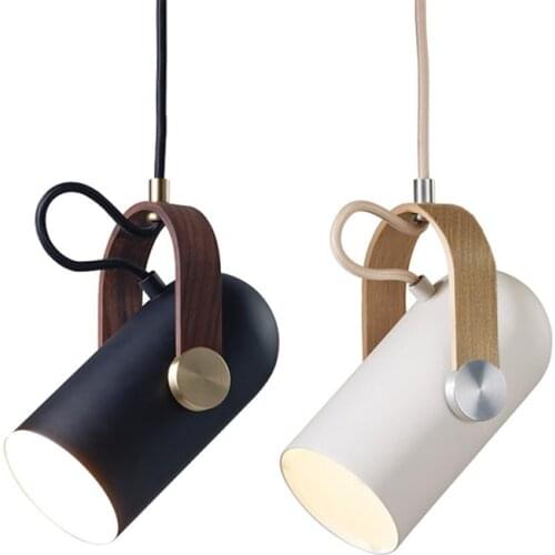 1 pcs LED Spotlight E27 porch light for Clothing Shop Bedroom Nordic hanging lamp Modern Office Single Bar cafe picture lighting