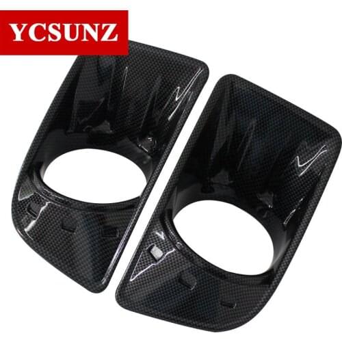 2012-2015 ABS front fog light cover For Isuzu d-max dmax 2012 2013 2014 2015 Accessories fog lamps Car Exterior Parts