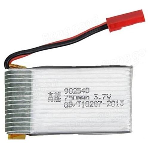 3.7V 750mAh MJX X300C RC Quadcopter Spare Parts 3.7V 750mAh Battery 902540