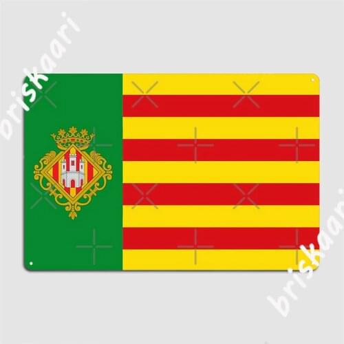 Castellon De La Plana, Spain Metal Signs Cinema Kitchen Cinema Decoration Mural Painting Tin sign Posters