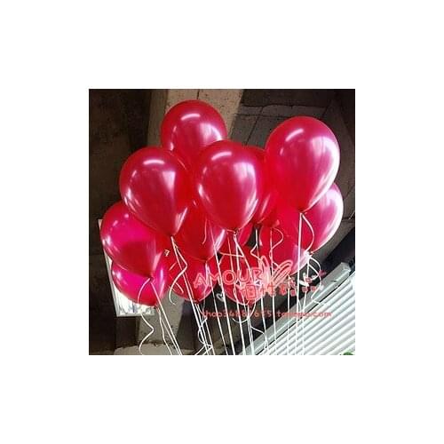 [ Fly Eagle ] 12'Solid Latex Balloon Wedding Happy Birthday Party Baby Red 100pcs