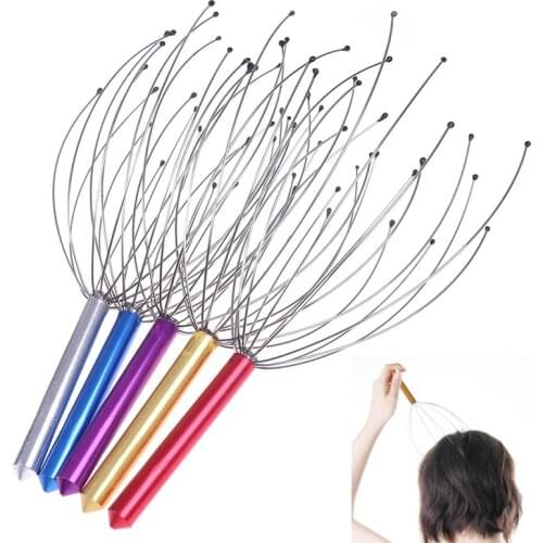 Head Relax Massager Healing Neck Claw Massage Stress Pain Relief Octopus Equipment Stress Release Tool Stimulate Blood Circulate