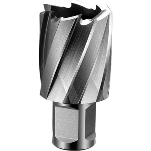 High-speed steel X-shaped right-angle shank rail drill 25 cut depth rail drill bit