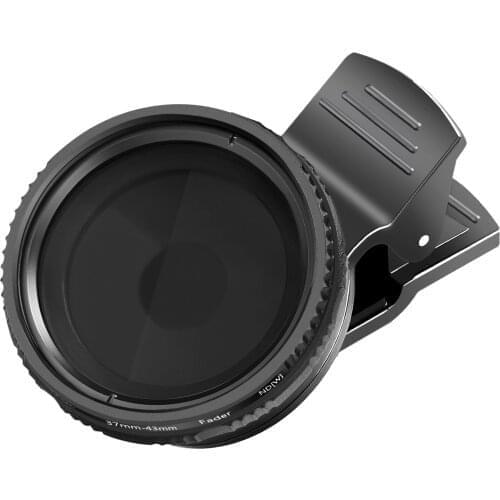 Neewer 37mm Clip-on ND 2-400 Cellphone Camera Lens Filter Kit:Adjustable Neutral Density Filter for iPhone And Other Smartphones