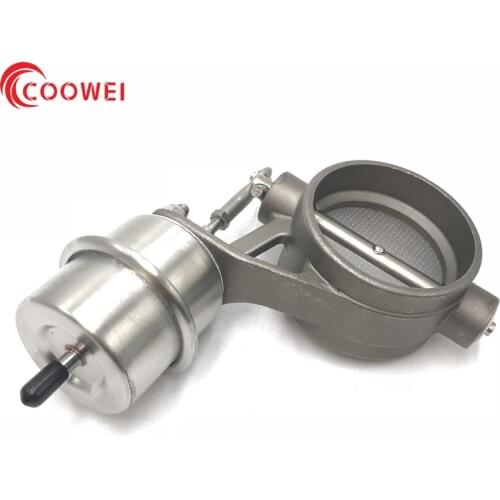 2.5''inch Stainless steel Variable Exhaust Control Valve Set Vacuum Actuator 63MM pipe closed