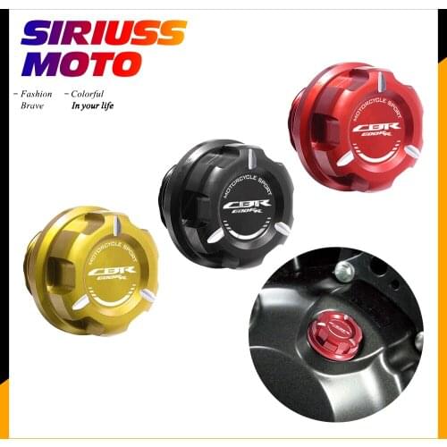 Motorcycle Engine Oil Cap Bolt Screw Filler Cover Case for Honda CBR600RR CBR 600RR From 2003