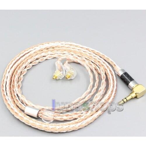 LN006714 XLR 4.4mm 2.5mm 16 Core Silver Plated OCC Mixed Earphone Cable For Sony XBA-H2 XBA-H3 XBA-Z5 xba-A3 xba-A2