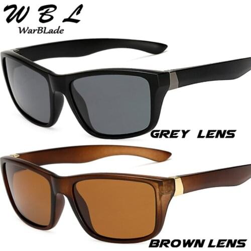 WarBLade New Driving Sunglasses Men Polarized Goggles Sun Glasses Vintage Sports Glasses Male Reduce Glare UV400 2019