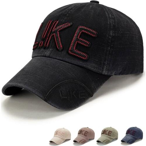 2021 NEW Fashion Cotton Wild Baseball Cap Hip Hop Snapback Hat Letter Embroidery Outdoor Sun Hats Sports Caps For Men Women