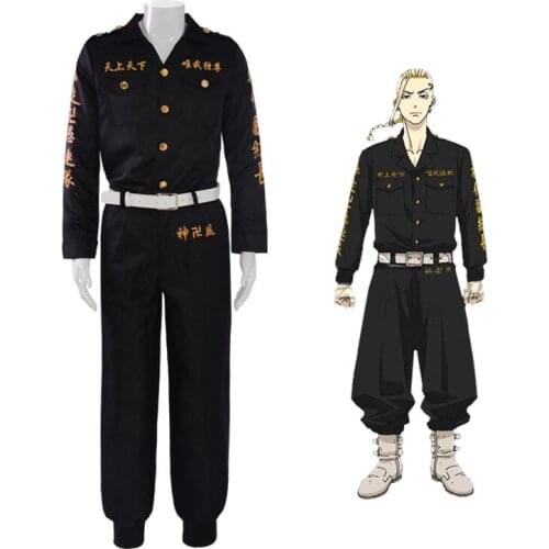 New style Anime Tokyo Revengers cosplay costume Draken chief Manjiro Sano Ccosplay uniform