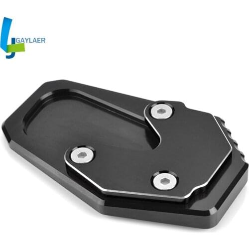 Motorcycle Foot Side Stand Extension Pad Support Plate Kickstand For BMW R1200RT R 1200 RT 2014 2015 2016 2017 2018