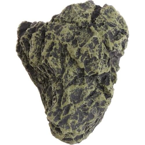 Reptile Cave Turtle Bask Back Caves Platform Case Decoration Landscape Resin Lifelike Habitat Hide Rock For Lizard Snake