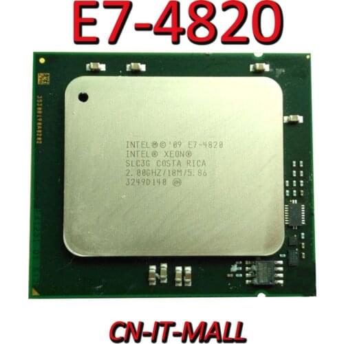Pulled Xeon E7-4820 Server cpu 2.0G 18M 8Core 16 Thread LGA1567 Processor