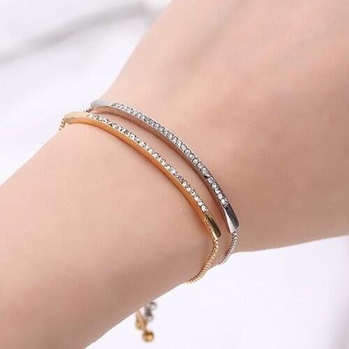 Adjustable Bracelet Bangle For Women Captivate 2020 Fashion All-match Jewelry Lady Elegant Bracelets Pulseira Feminina