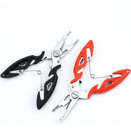 Fishing Pliers Aluminum Alloy scissors Hook Remover Fishing Tools Line Cutter Multifunctional Knot Fishing Equipment