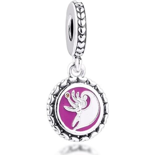 Charms 925 Silver Original Fit Pandora Bracelets Sterling Silver The Nightmare Before Christmas Charm Beads for diy Women Jewlry