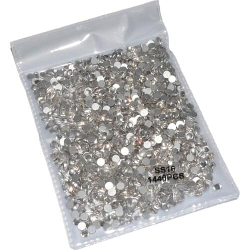 SS3 -SS30 Charming Stone Super Glitter Crystal Clear Glass Non Hot Fix Flatback Nail Art Rhinestone For Garmen Decorations