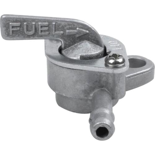 Fuel tap universal 6mm for moped, scooter, motorcycle and quad with closing function