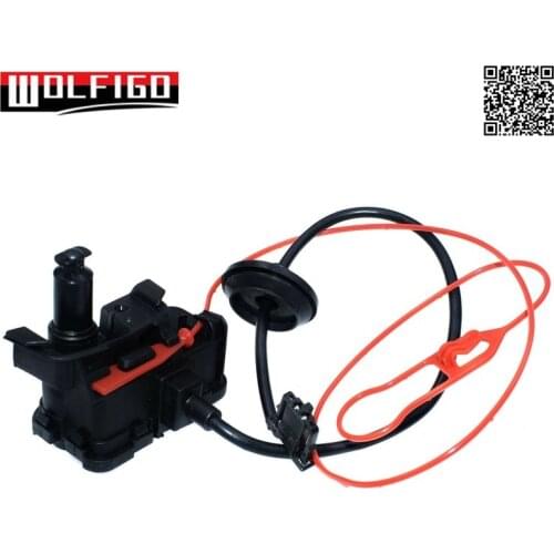 WOLFIGO New Car Fuel Filler Flap Door Lock Actuator Motor Fuel Tank Cap Lock Actuator 6R0810773F For VW/Polo MK5 6R 2009-on