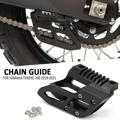Motorcycle Chain Guide Pulley Chainring Protector Plate For YAMAHA Tenere 700 TENERE700 XTZ XT700Z T 7 2021 Chains Stabilizer