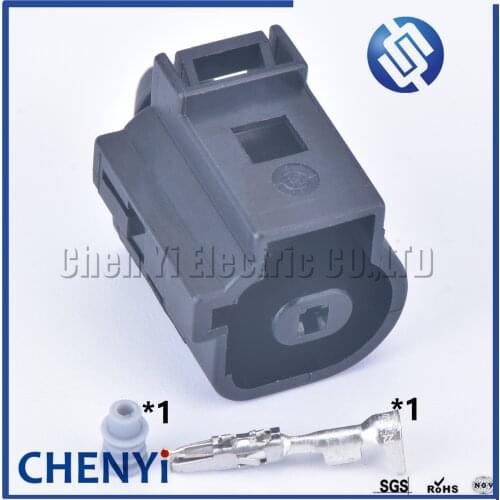1 set 1 pin way female 1J0937081 1J0973081 Pre Wired Pigtail Automotive waterproof Connector Plug For VW Volkswagen AUDI VAG