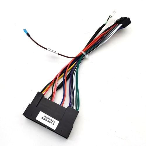 16pin Car Radio Audio 16PIN Wiring Harness Adaptor For KIA Carens IX35 K2/K3/K4/K5 Power Calbe Wire Plug Harness