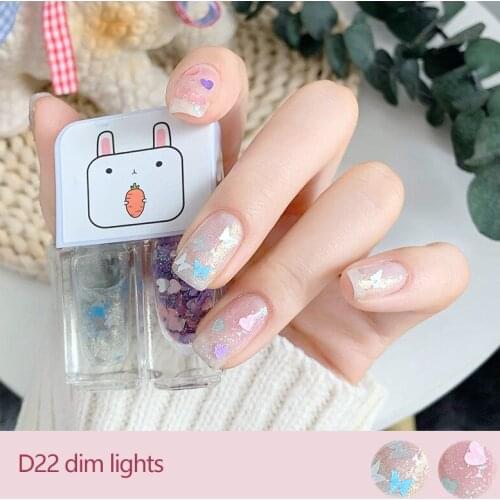 2021 Water-based Nail Polish Free Baking Tearing Set Tasteless Long-lasting Quick-drying Nail Polish Summer New Style TSLM1