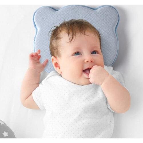 Baby Pillow Memory Foam Newborn Baby Breathable Shaping Pillows To Prevent Flat Head Ergonomic Baby Pillow