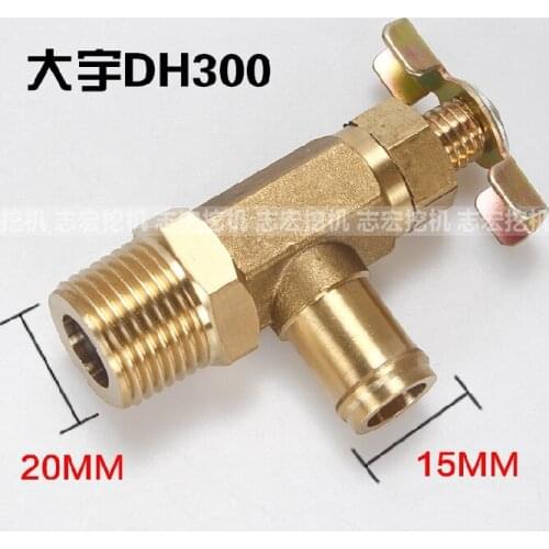 For Hyundai Daewoo DH Hitachi Komatsu PC excavator part air conditioning heater valve switch