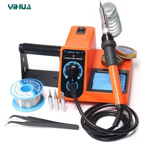 YIHUA 960-I 926LED-III Electric Soldering Iron Soldering Station SMD DIY Soldering Kit with Adjustable Temperature Controlled