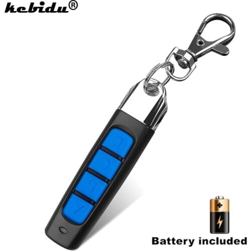 Cloning Remote Control Electric Copy Controller Mini Wireless Transmitter Switch 4 buttons Car Key Fob 433MHz with Battery