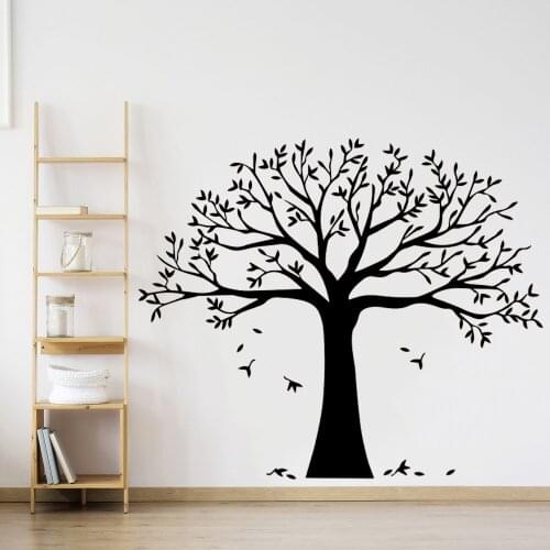 Creative Tree Vinyl Wall Sticker Removable Decor For Livingroom Bedroom Decoration Wall Decal Murals Wallpaper wallsticker HQ772