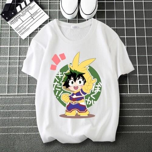 My Hero Academia Asui Tsuyu LOGO Printed summer T-Shirt O-Neck Short Sleeve Modal Unisex T shirt