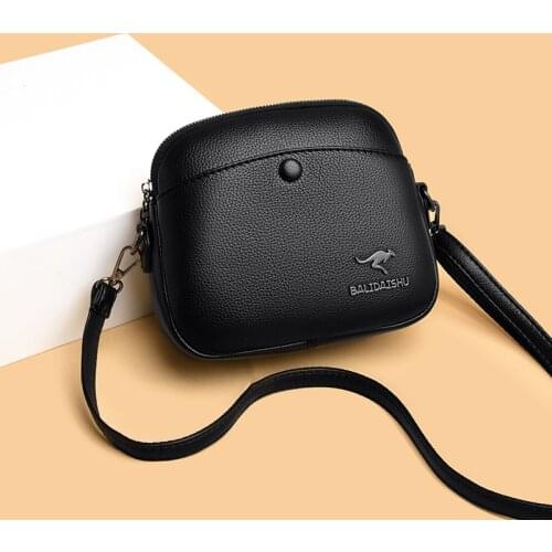 Mini Soft Leather Backpack Women Leather Shoulder Bag For Teenage Girl Multi-function Small Bagpack Female School Backpack#y30