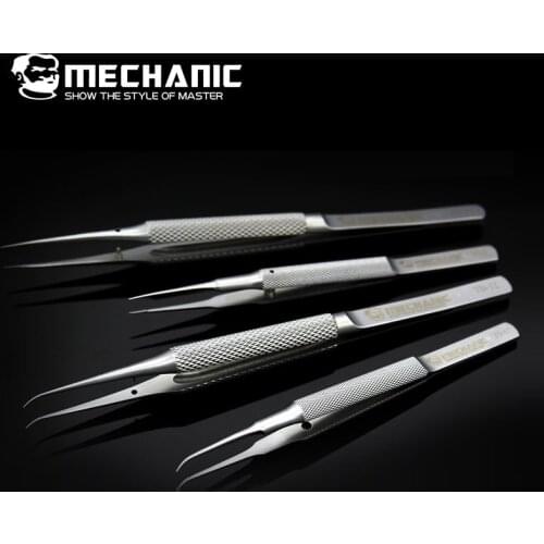 MECHANIC Precision industrial microscope fly-line anti-skid anti-corrosive tweezers