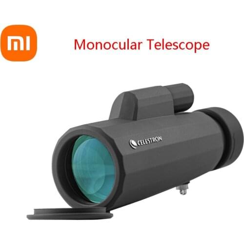 YOUPIN CELESTRON Monocular Telescope Portable High-end Optical Lens Group Wide Angle HD IP7 Waterproof Multilayer Green Film