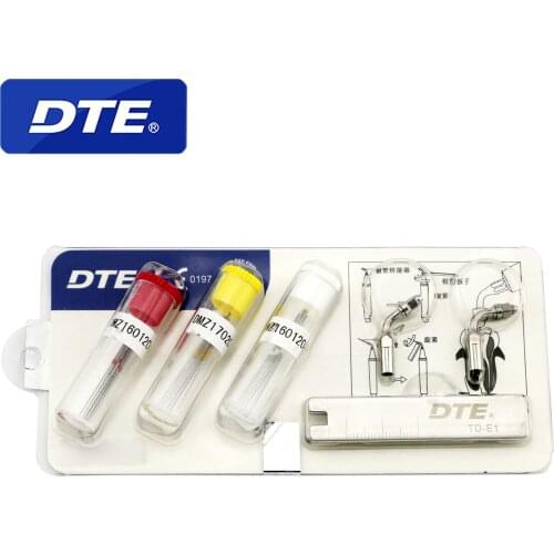 Woodpecker DTE Dental U-File Endo Root Canal Cleaning Kit ED1 ED2 Tip Wrench