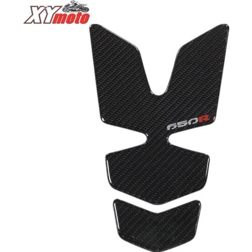 Motorcycle Tank Pad Sticker For Honda CB650R CBR650R Oil tank Protector tank grip Decals3D carbon fiber