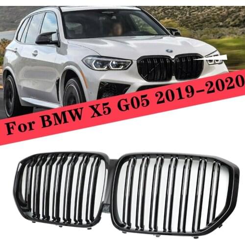 New X5 Car Front Kidney Grill Racing Grills For BMW X5 G05 2018-2020 Gloss/Matte Black Grille Auto Accessories