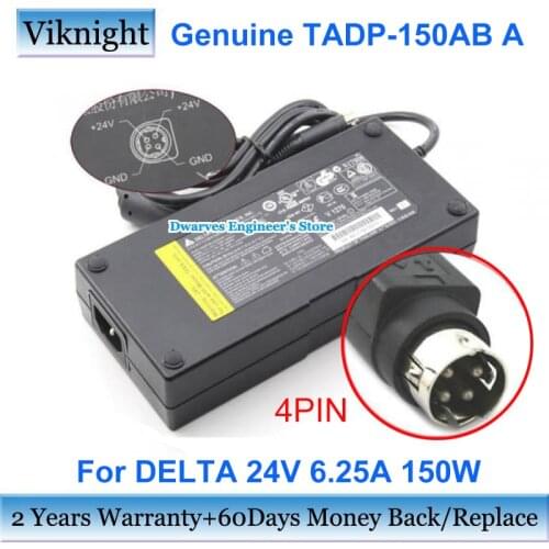 Genuine Delta TADP-150AB A 497-0466461 ac adapter 24V 6.25a 150w power supply charger for NCR 76XX 7610-5121-8801 laptop adapter